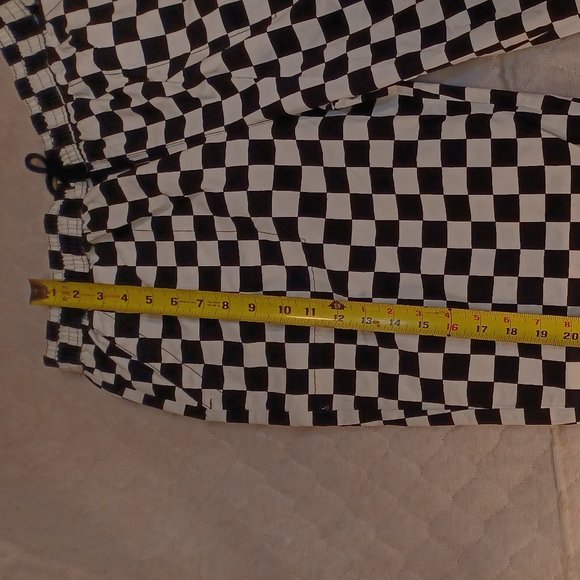 HTF Vans Black/White Checkered Checkerboard Joggers Women's Small - Picture 7 of 14